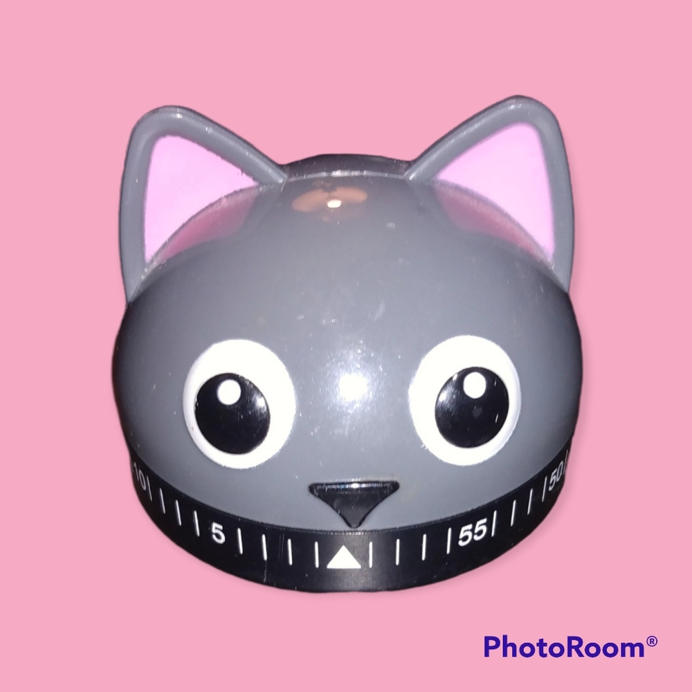 Kikkerland Kitty Kitchen Timer